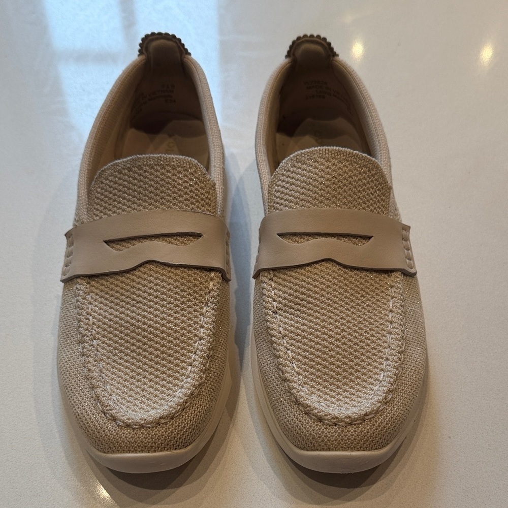Cole Haan GrandZero Meritt Stitch-lite Slip on Loafers, Sand dollar, Size 9.5 - Picture 3 of 9